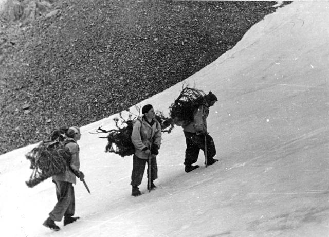 На подходах, 1957год.