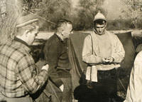 В.Зайцев, А.Блещунов, Э.Малый, 1962 год.