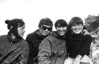 Кавказ 1969 год, Валя Б., Галя, Наташа Т.