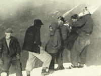 Памир 1940 год, Вал. Губский, Яценко, Вл.Костенко и А.В.Блещунов.