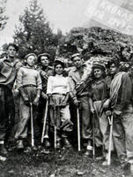 Цей 1947 год, альпинисты Одессы на Кавказе.