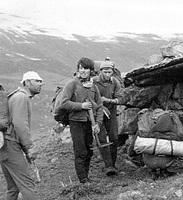 Ущелье Мидаграбин, Кавказ 1972 год.