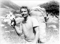 Игорь Кавер во время сборов в Караколе, 1981 год.